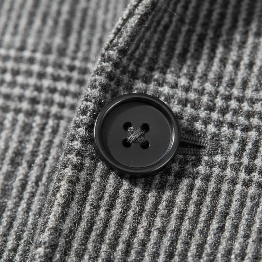 Romero Men’s Wool Overcoat – Tailored Men's Long Coat