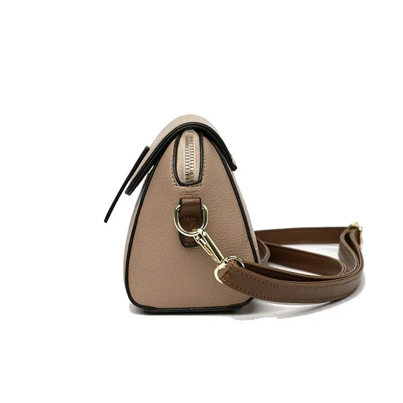 Giorgia Women's Mini Crossbody Bag – Pebbled Vegan Leather Compact Handbag