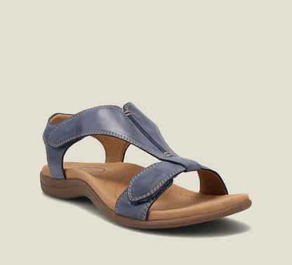 Eliaza Women’s Leather Support Sandals – Genuine Leather with Supportive Fit