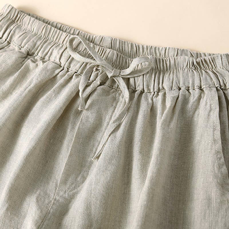Martina Women’s Cotton Lace Trim Shorts