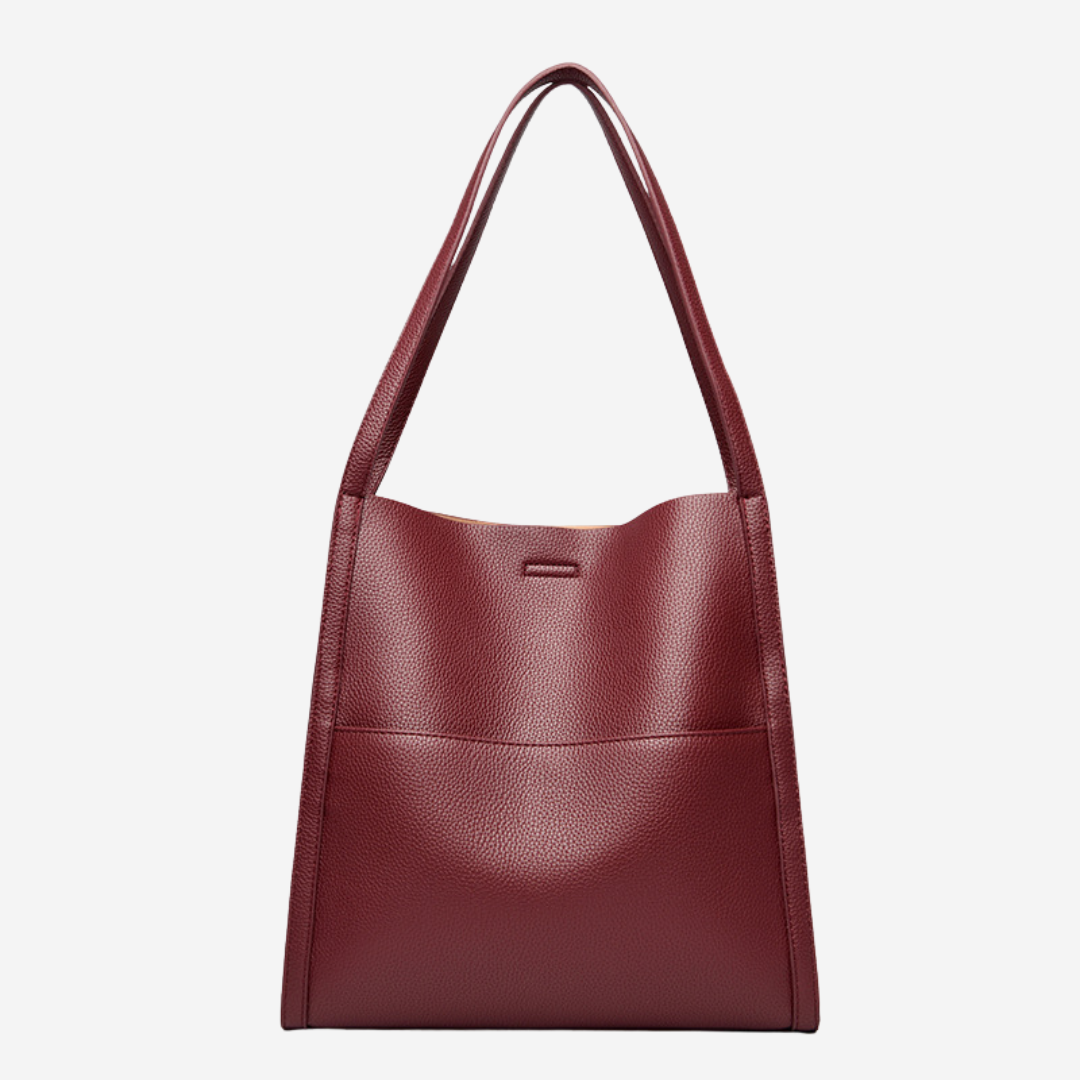 Livia Women’s Leather Shoulder Bag – Spacious Everyday Handbag