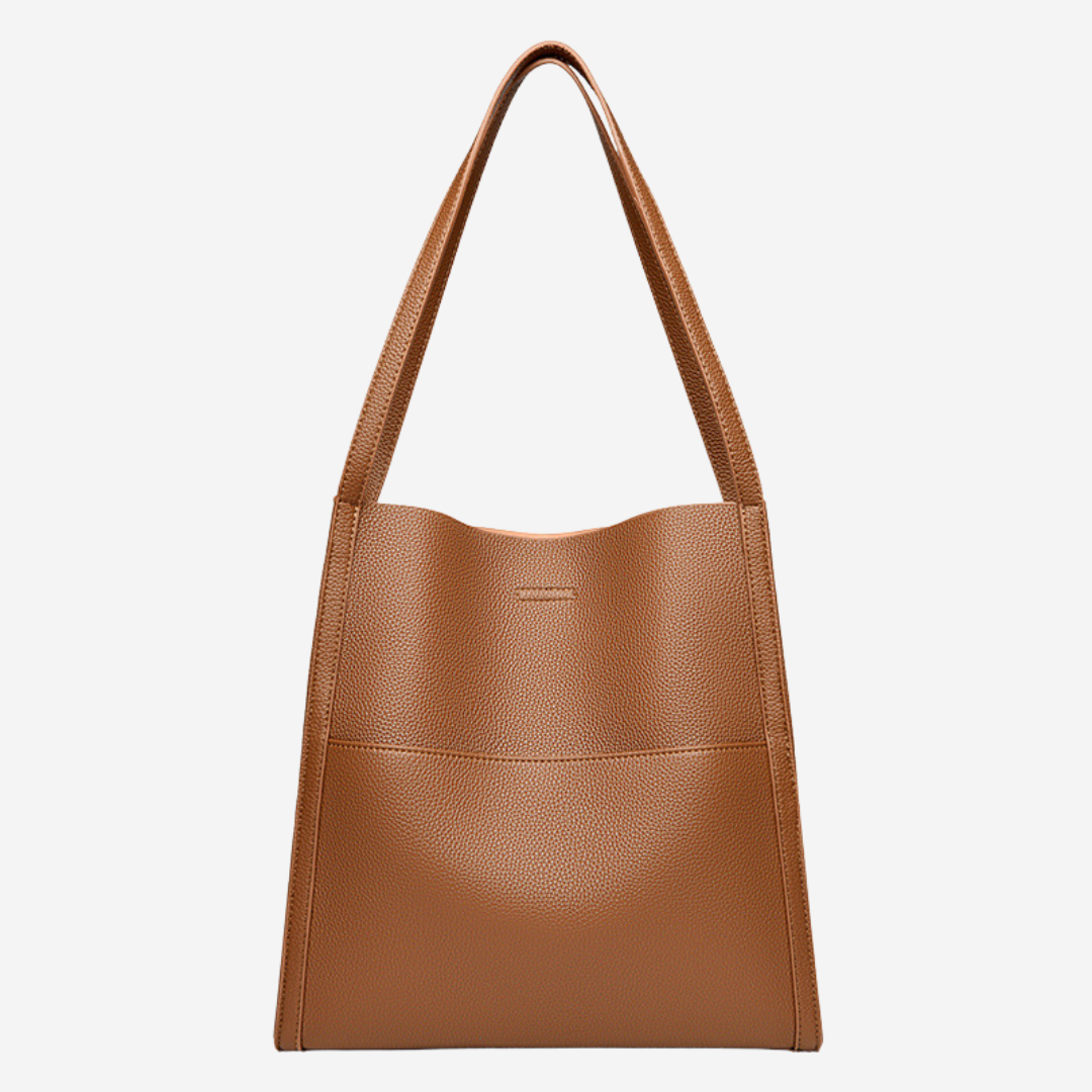 Livia Women’s Leather Shoulder Bag – Spacious Everyday Handbag