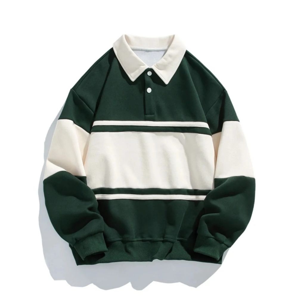 Carlos Men’s Polo Shirt – Premium Cotton with Button Collar