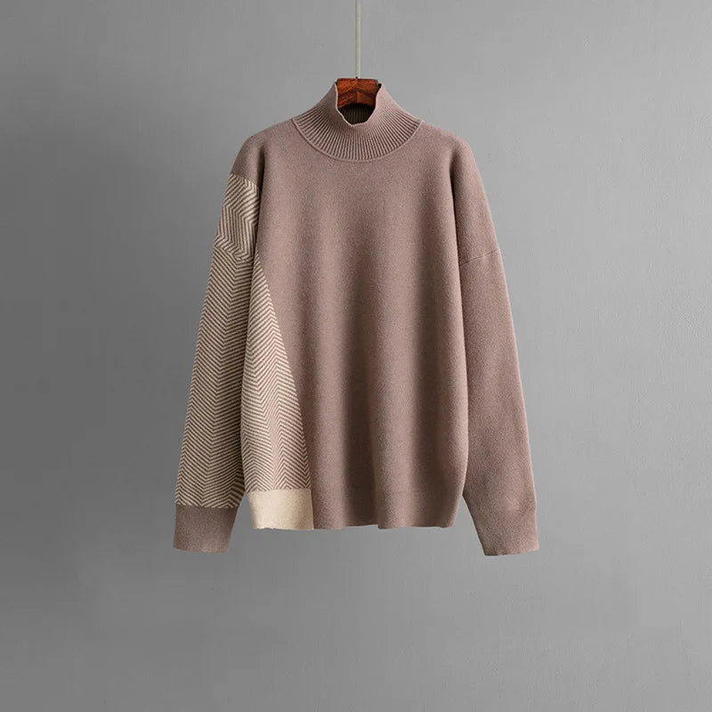 Adeline Women’s Knit Set – Premium Chevron Cotton-Blend Outfit Set