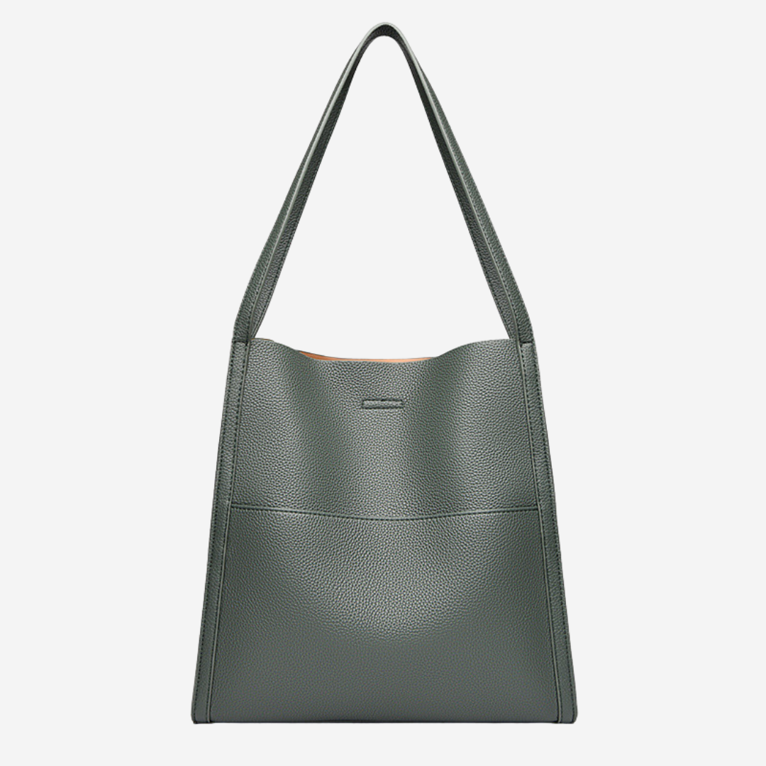 Livia Women’s Leather Shoulder Bag – Spacious Everyday Handbag