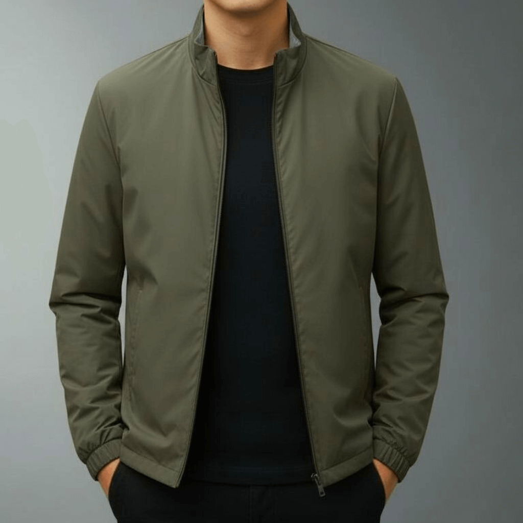 Lars Men’s Lightweight Jacket – Thermal Wind & Water Resistant with Fleece Lining