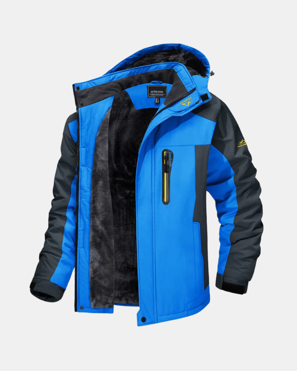 Aspen Men’s Waterproof Jacket – Lightweight Windbreaker with Adjustable Hood