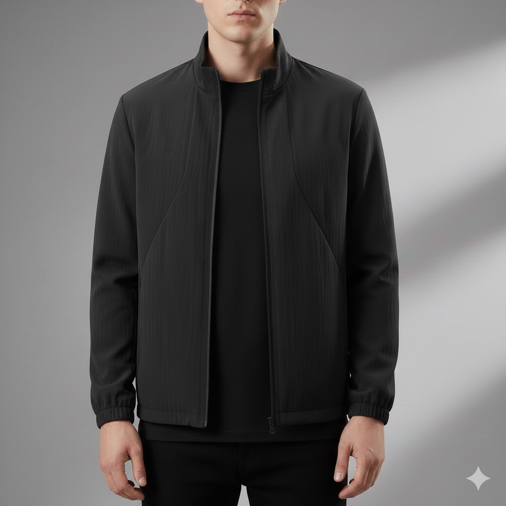 Elian Featherlight Windbreaker Jacket – Water Resistant Shell Lightweight Outerwear