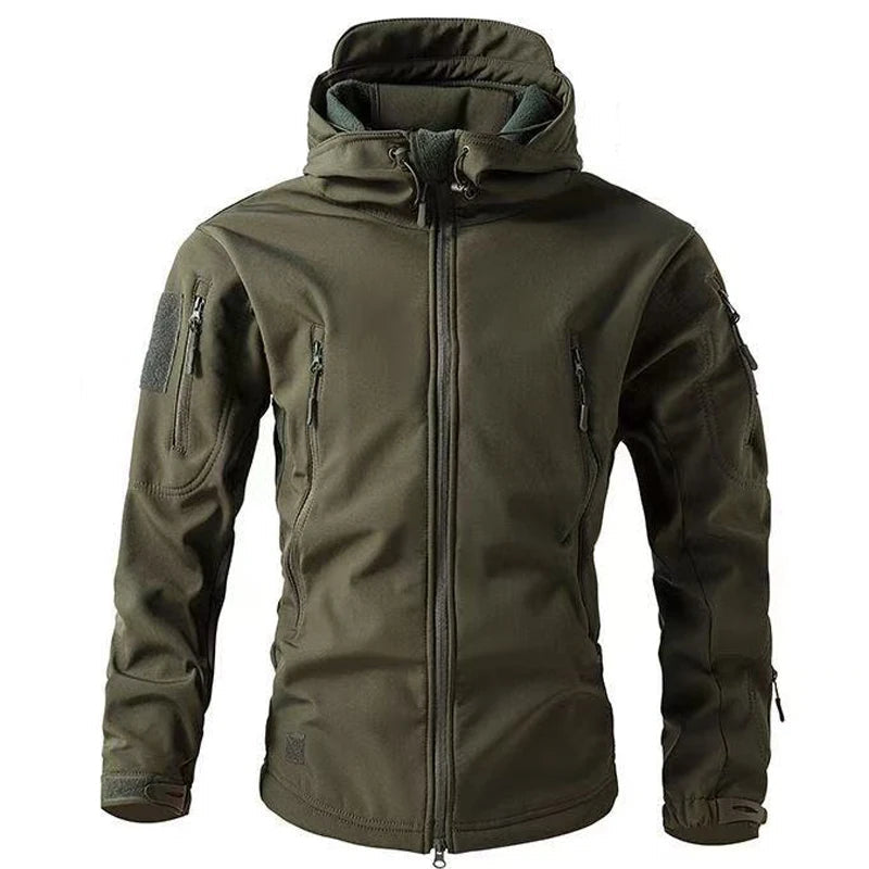 Huxley Men’s Thermal Utility Jacket – Waterproof Tactical Winter Coat