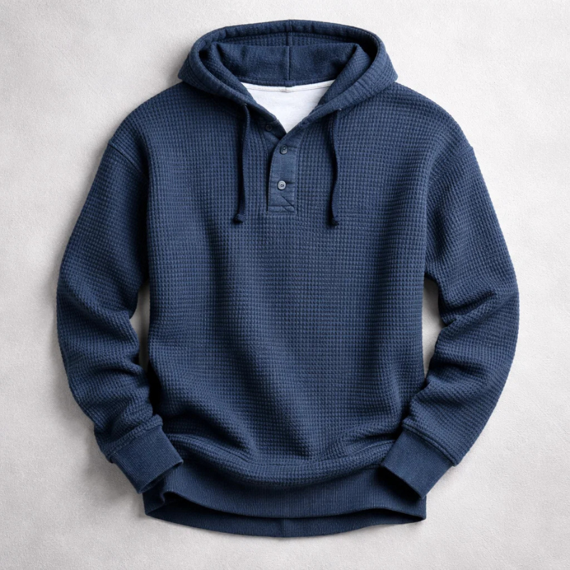 George Waffle Knit Hoodie