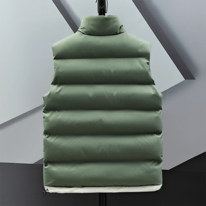 Liam Men’s Puffer Vest – Ultra-Lightweight Down-Vest with High Collar