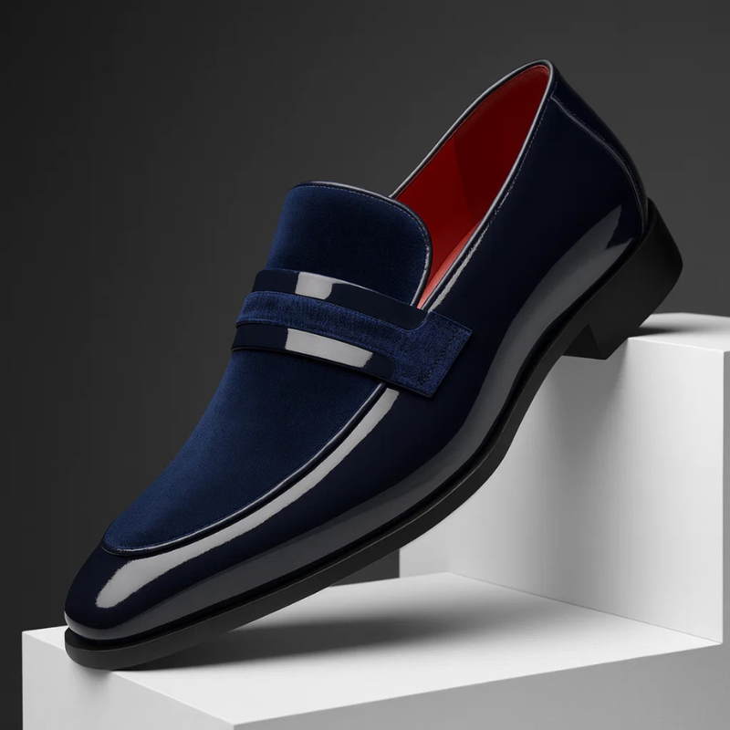 Federico Men’s Suede Leather Penny Loafers