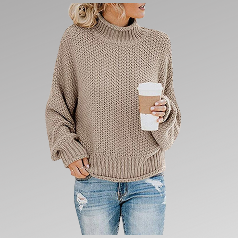 Julie Relaxed Knit Sweater – Premium Soft-Knit Pullover