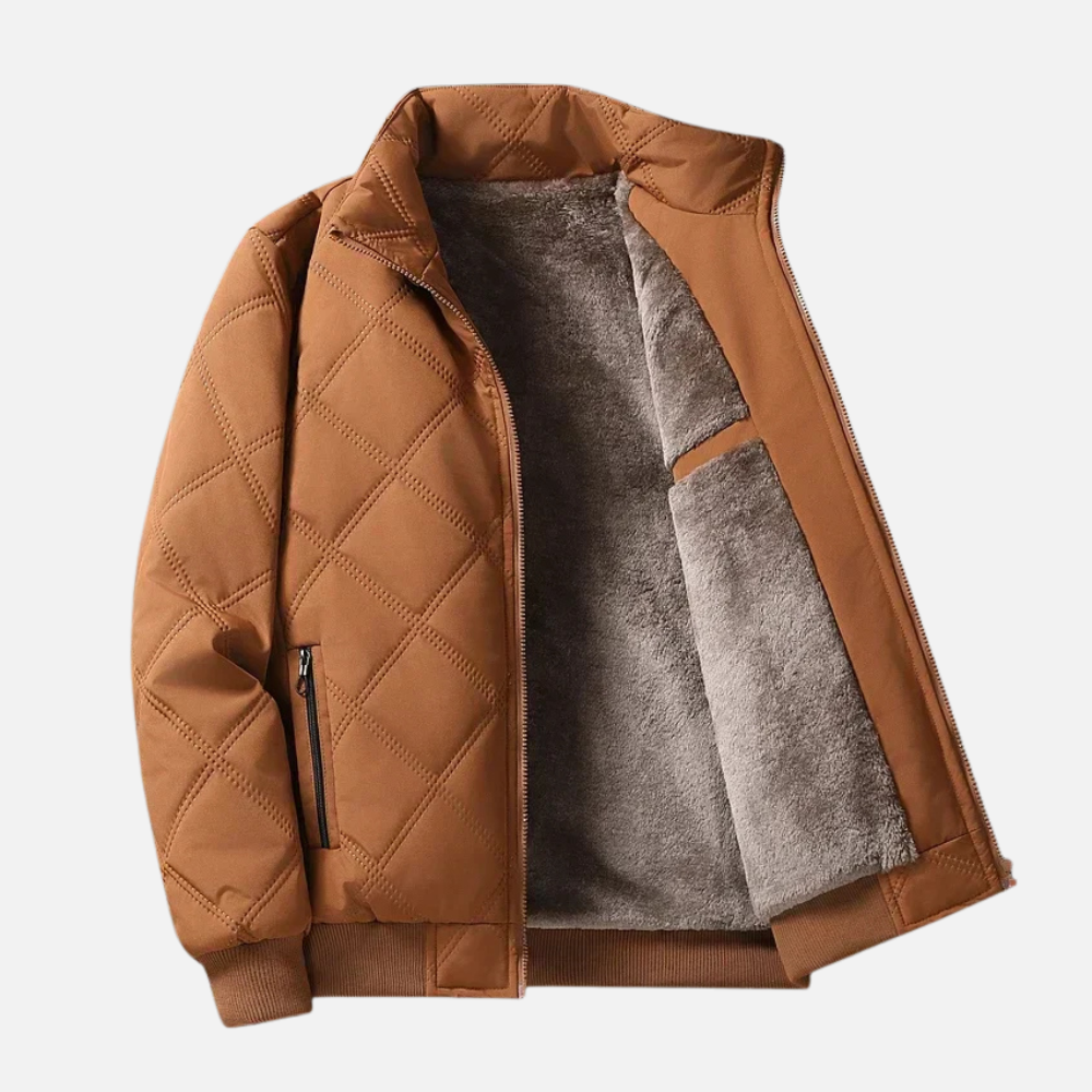 Kensington Men’s Quilted Jacket – Warm Casual Outerwear with Soft Lining