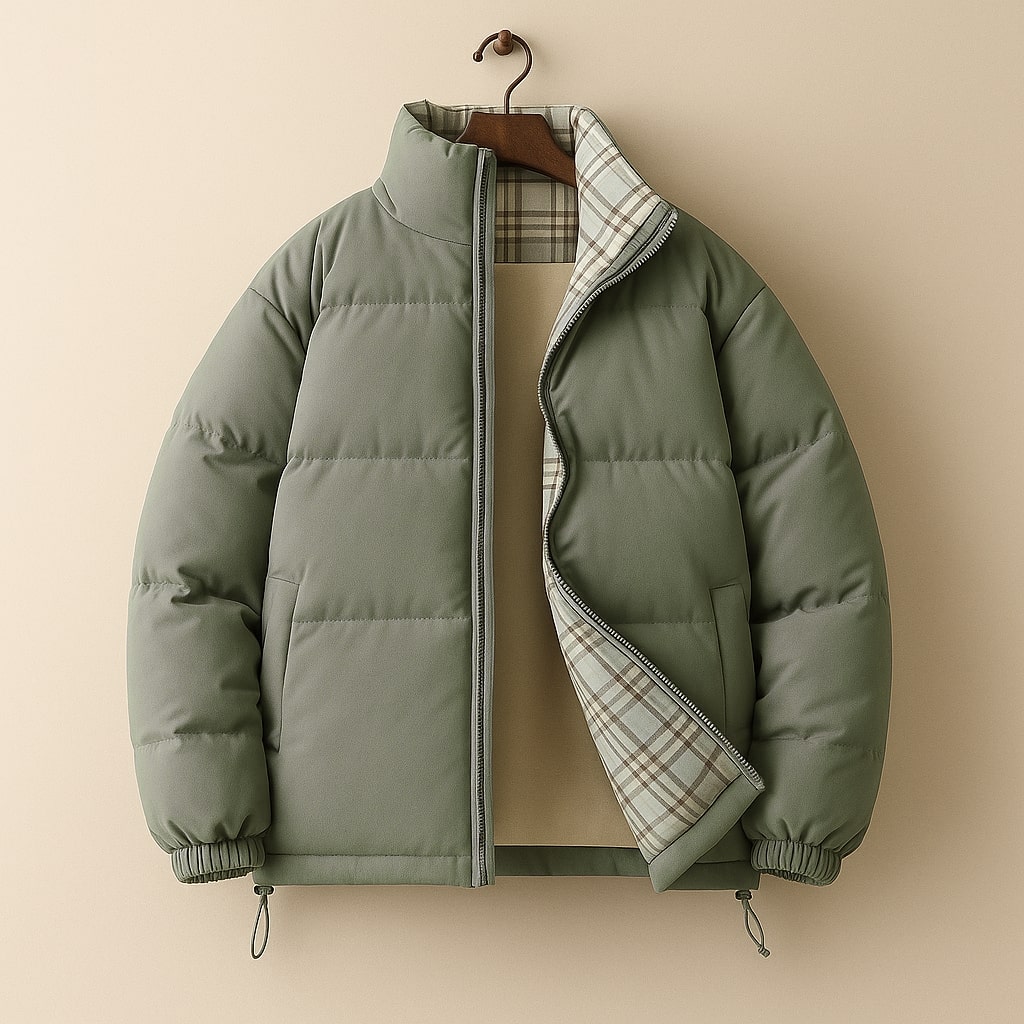 Marty Men’s Winter Jacket – Lightweight Padded Coat for Cold Weather