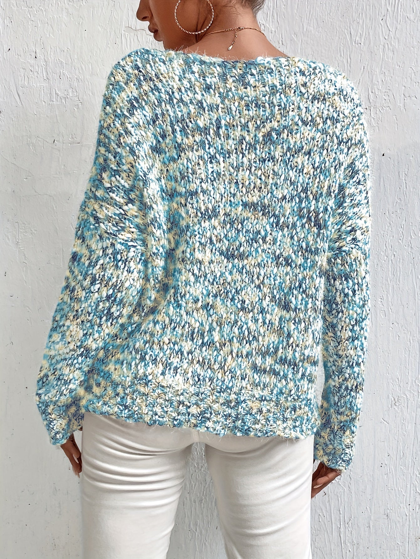 Mara Women’s Knit Sweater – Soft Cotton Blend Jumper