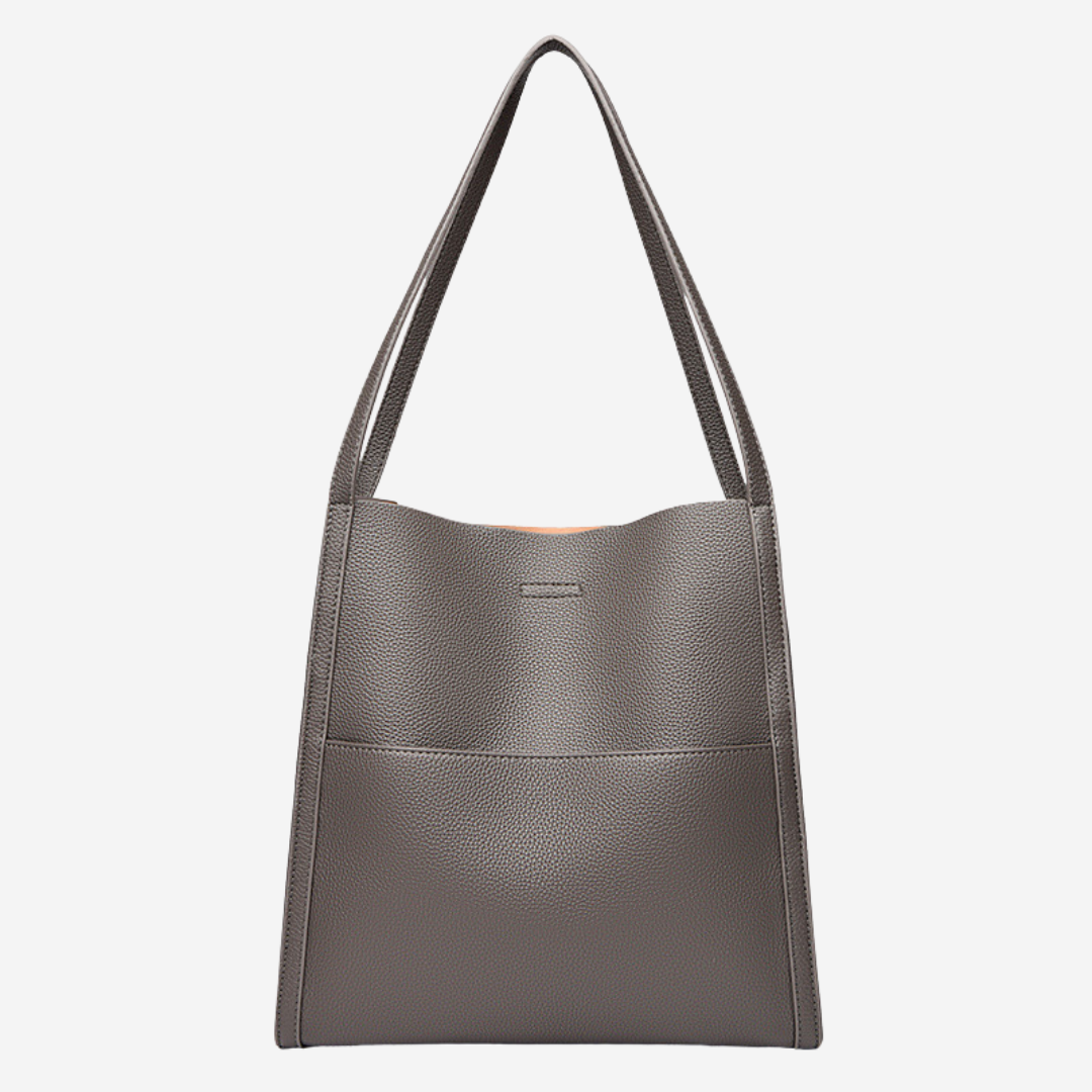 Livia Women’s Leather Shoulder Bag – Spacious Everyday Handbag