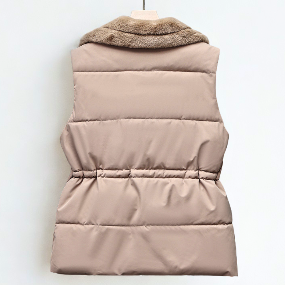 Lucia Women’s Fleece Vest – Plush Sherpa Collar & Adjustable Fit