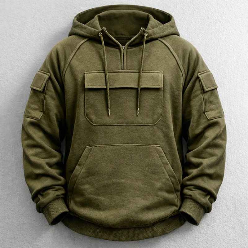 Crispin Men’s Hoodie Sweatshirts – Cotton Relaxed Fit Hoodies