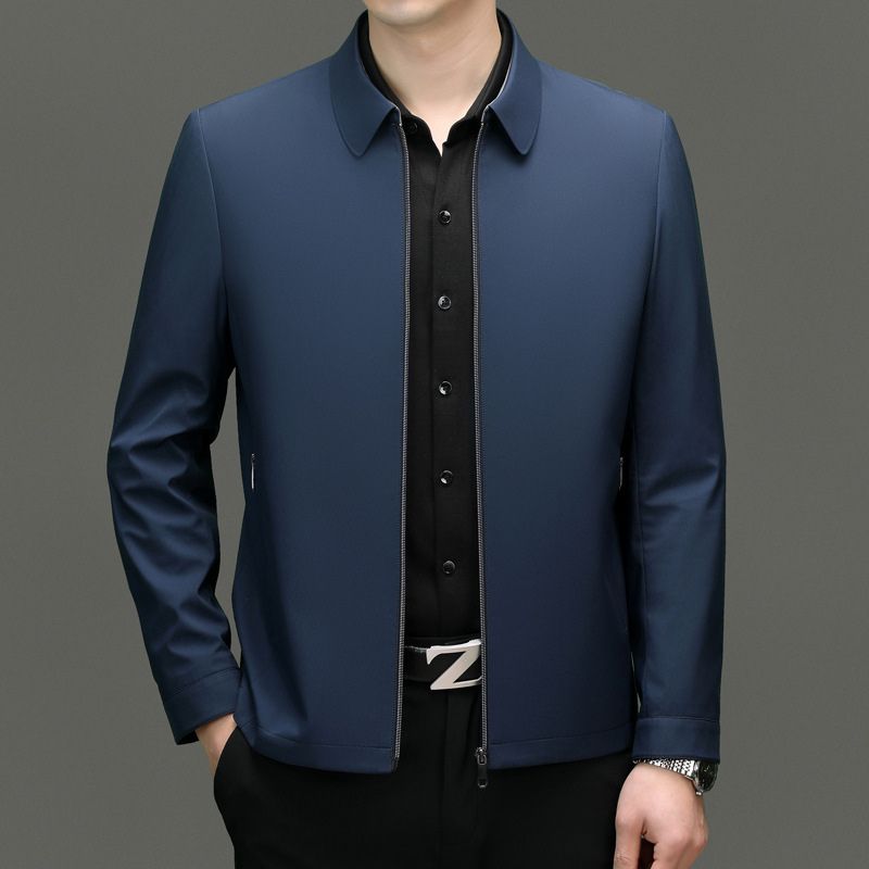 Harrison Lightweight Transitional Jacket – Nanosilk Zip Up Outerwear