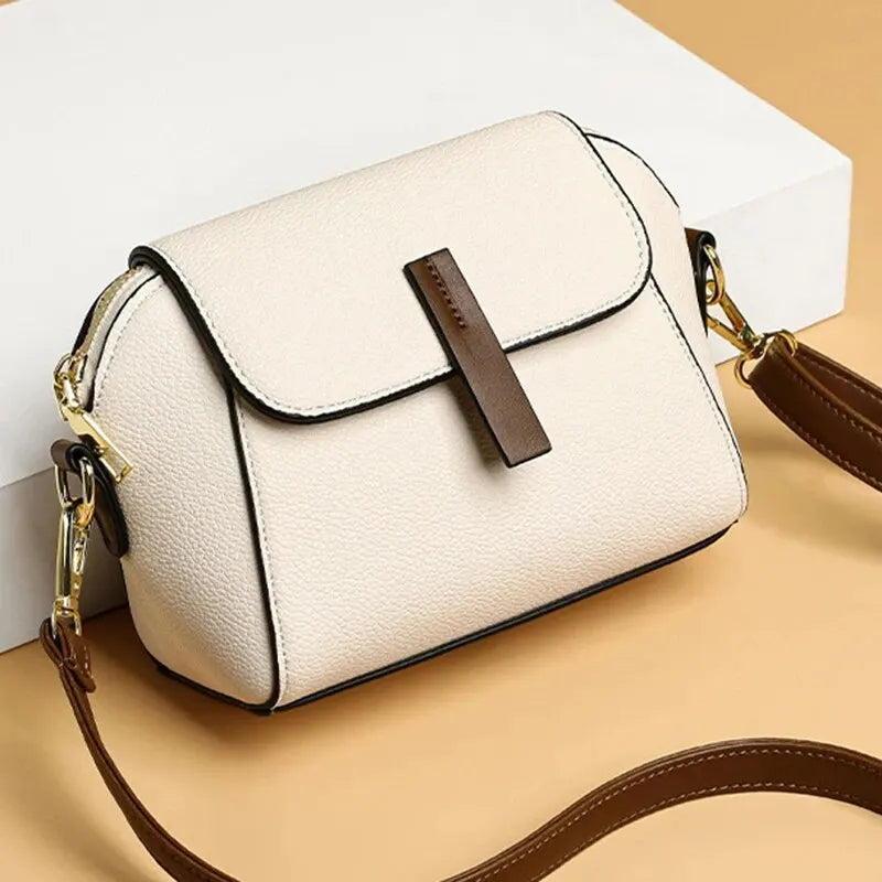 Giorgia Women's Mini Crossbody Bag – Pebbled Vegan Leather Compact Handbag