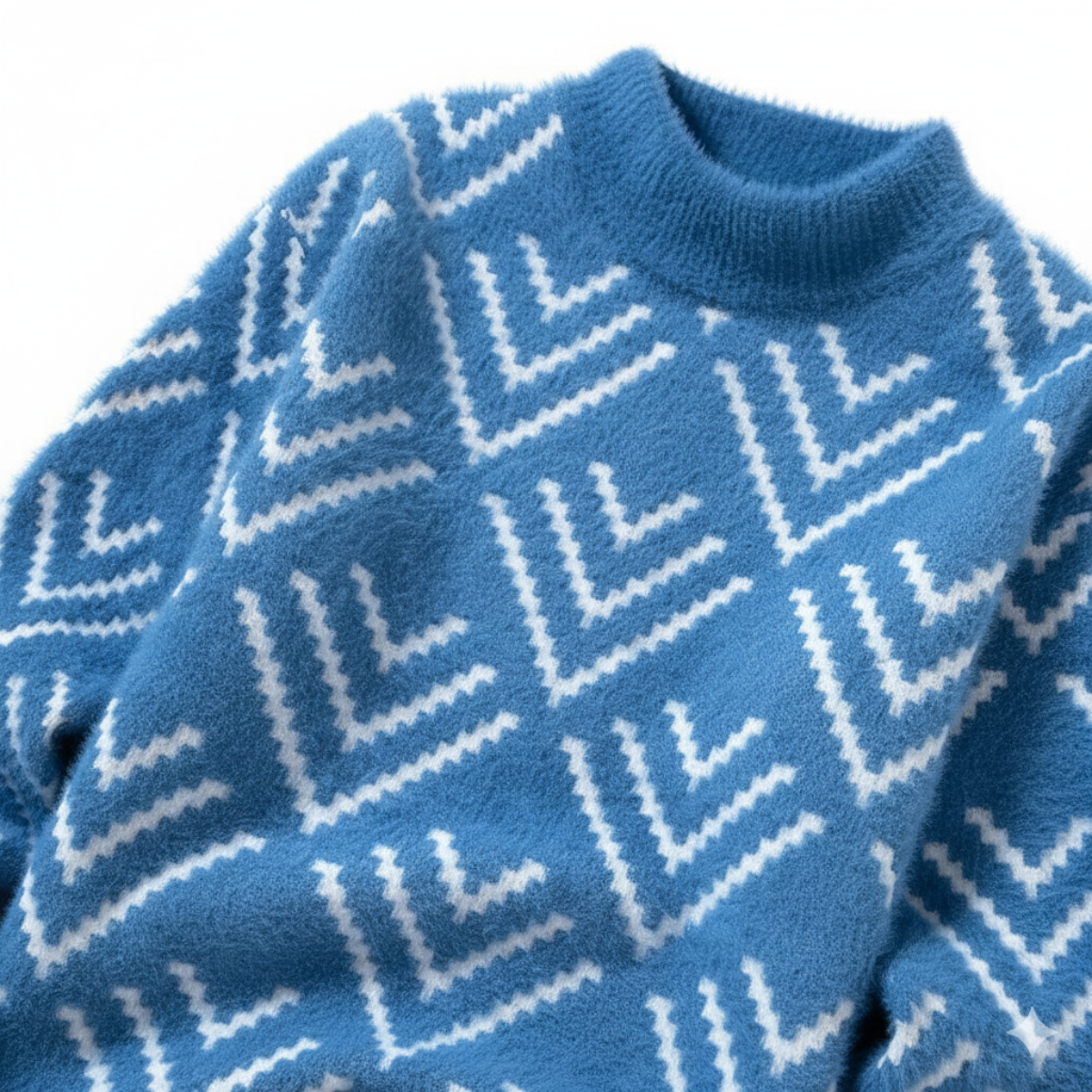 Isaac Men’s Knitted Jumper – Plush Soft Knit Crew Neck Sweater