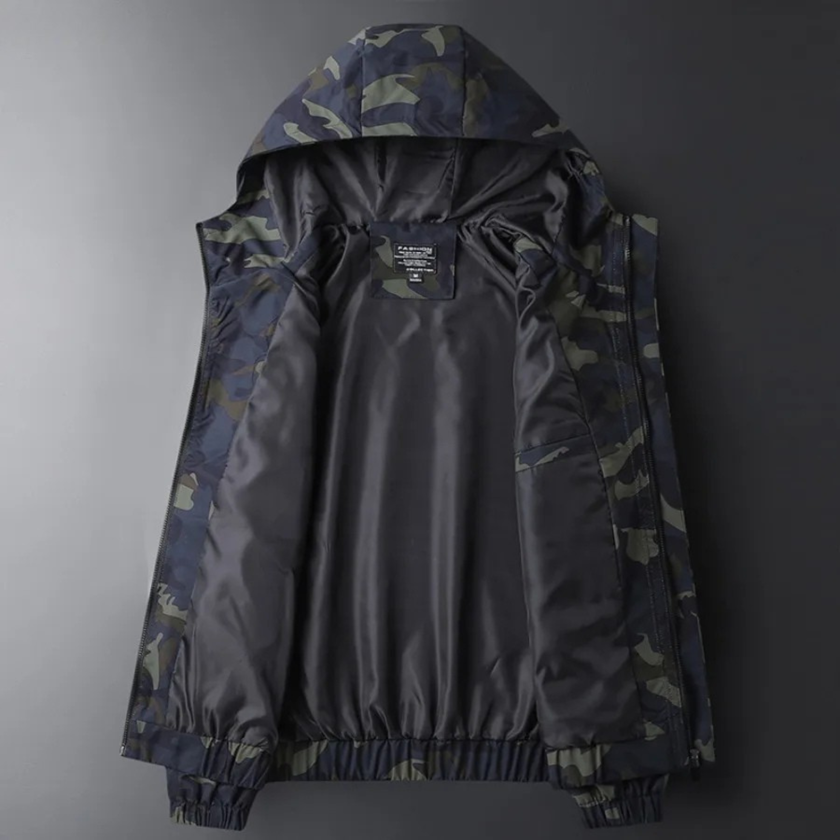 Rowan Lightweight Camo Jacket – Zip-Up Quick-Dry Jacket