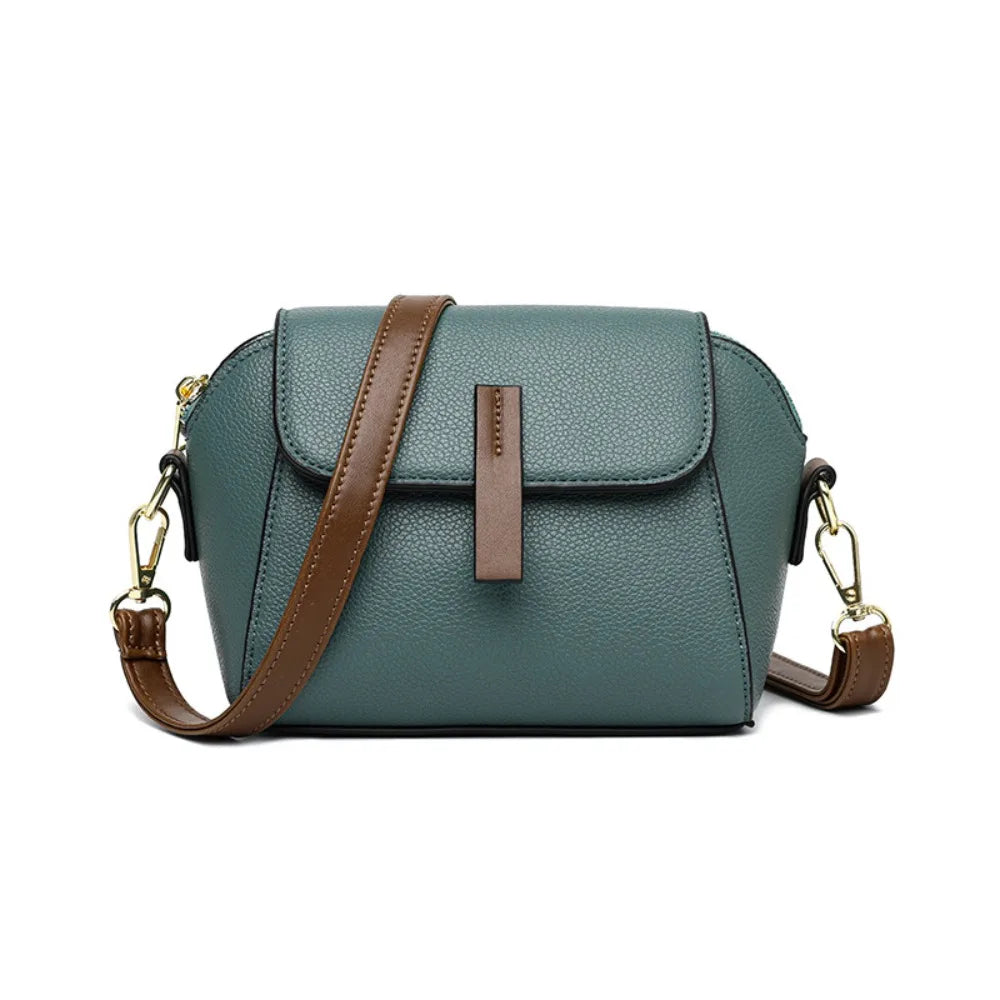 Giorgia Women's Mini Crossbody Bag – Pebbled Vegan Leather Compact Handbag