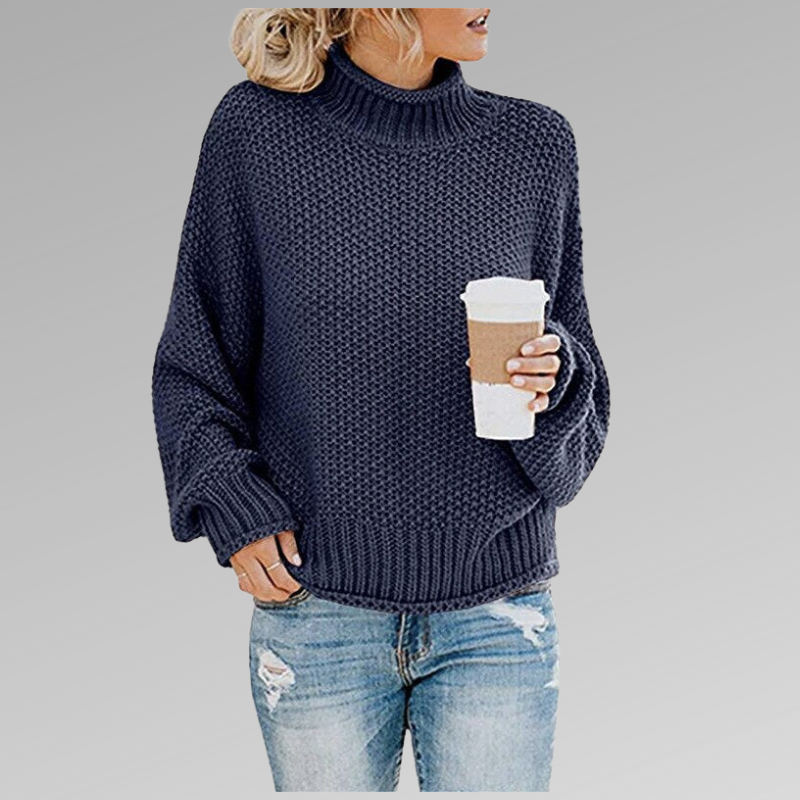 Julie Relaxed Knit Sweater – Premium Soft-Knit Pullover