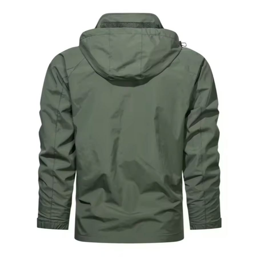 Yaser Men’s Windbreaker Jacket – Lightweight, Waterproof, Breathable Outdoor Shell