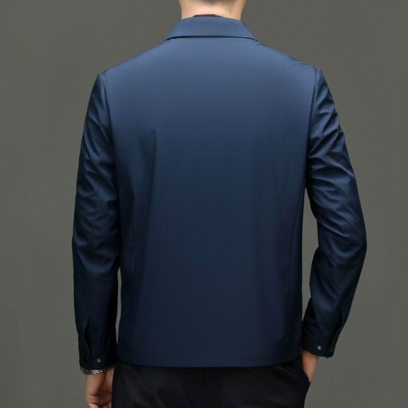 Harrison Lightweight Transitional Jacket – Nanosilk Zip Up Outerwear