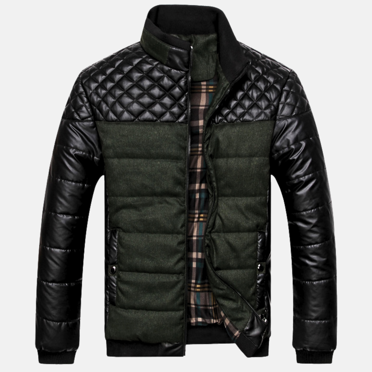 Héctor Men’s Puffer Jacket – Warmth Quilted Coat