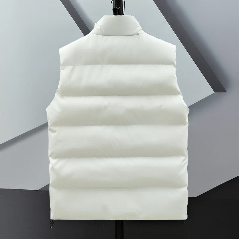 Liam Men’s Puffer Vest – Ultra-Lightweight Down-Vest with High Collar