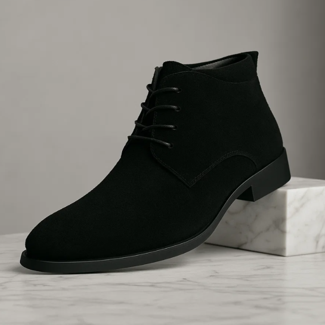 Matteo Men’s Suede Chukka Boots – Classic Lace-Up Design for Smart Casual Style