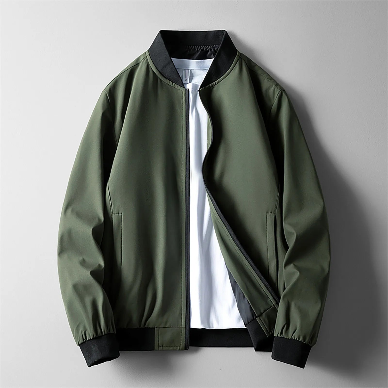 Calder Men’s Bomber Jacket – Lightweight Wind-Resistant Softshell Jacket