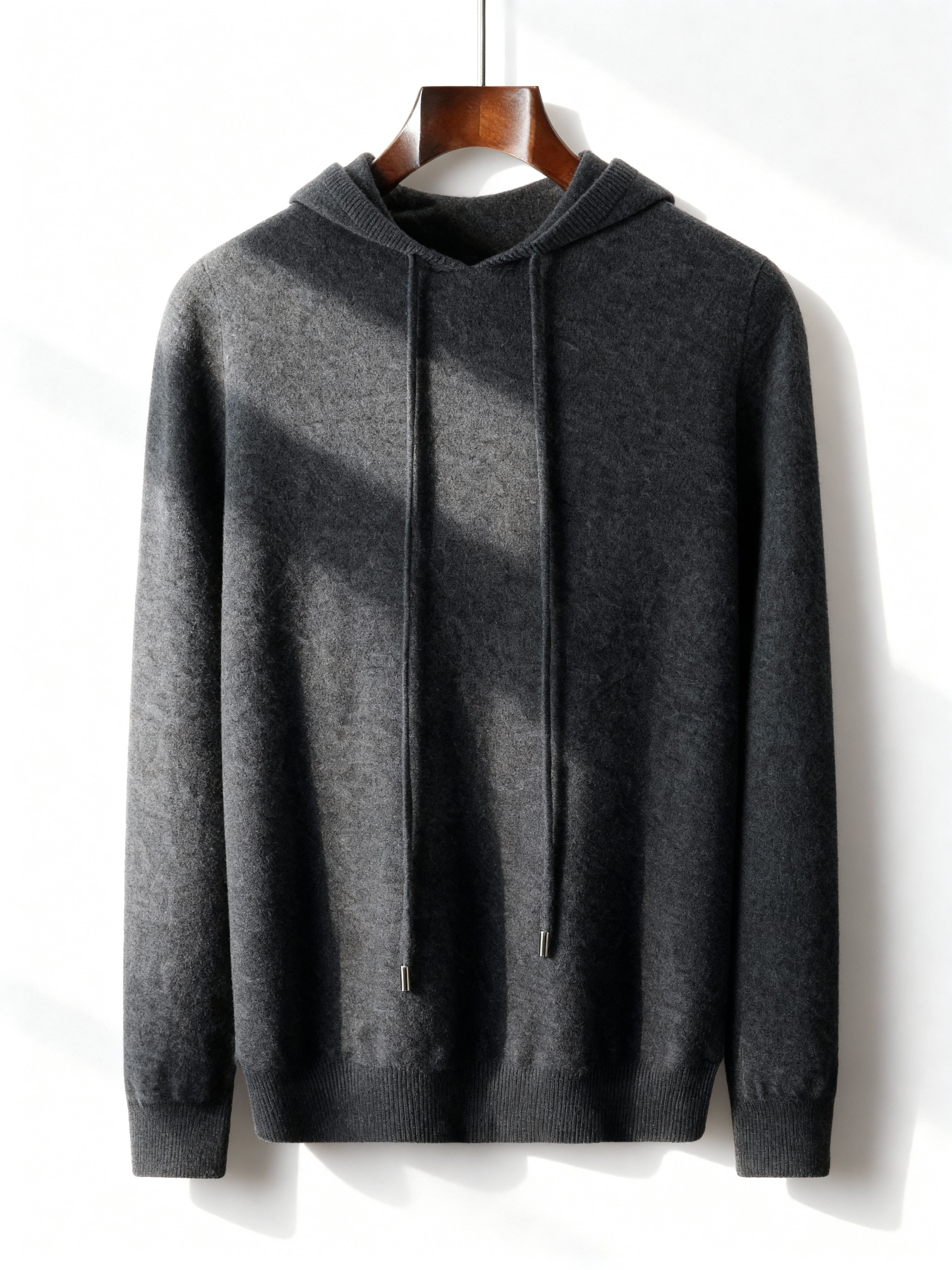Elias Men's Merino Hoodie – Ultra Soft Wool Hoodie Sweater