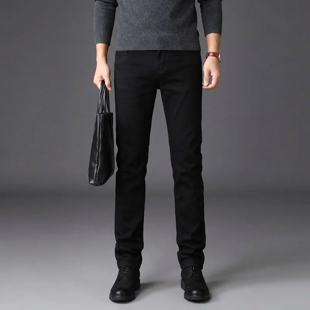 Zephyr Men’s Slim Fit Jeans – Tailored Denim Trousers