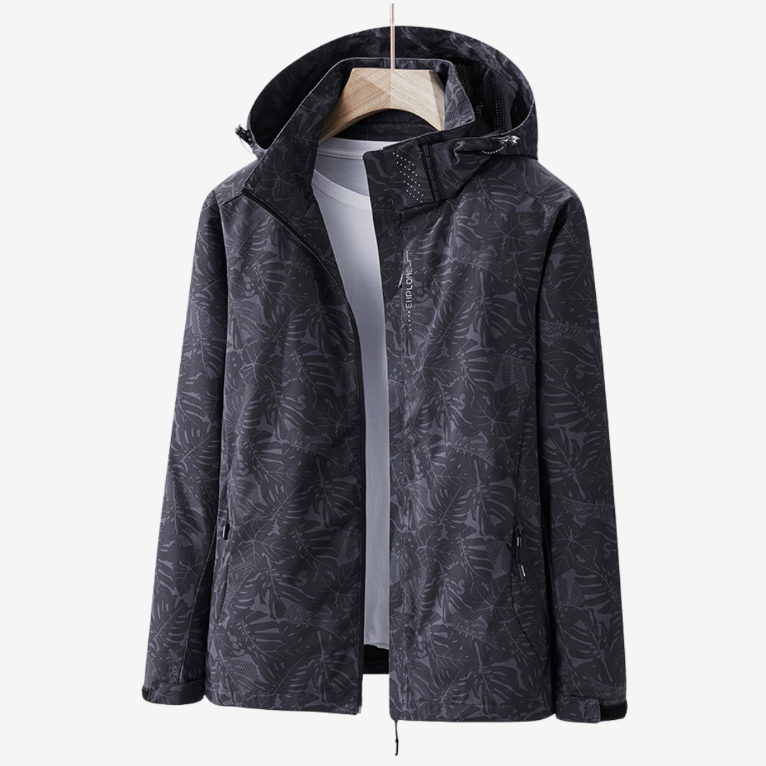Noemi Women’s Lightweight Jacket – Wind Rainproof Outerwear with Adjustable Hood