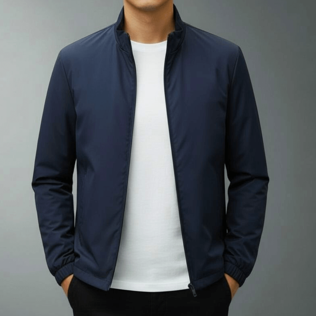 Lars Men’s Lightweight Jacket – Thermal Wind & Water Resistant with Fleece Lining