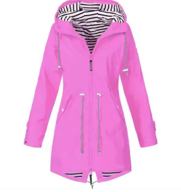 Gale Women's Waterproof Parka – Lightweight Hooded Jacket