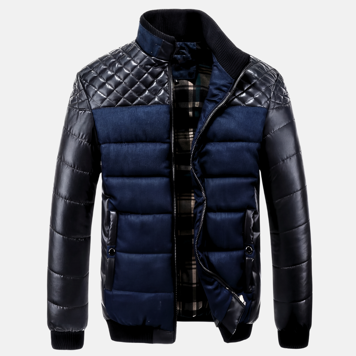 Héctor Men’s Puffer Jacket – Warmth Quilted Coat