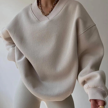 Charlene Oversized Pullover – Soft Knit Sweater with Relaxed Fit for Effortless Layering