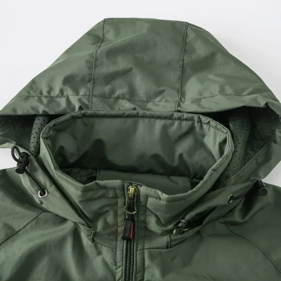 Yaser Men’s Windbreaker Jacket – Lightweight, Waterproof, Breathable Outdoor Shell