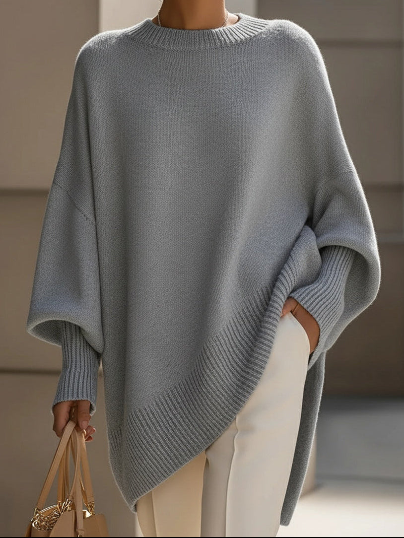 Morena Women’s Knitted Jumper – Soft Oversized Knit Sweater