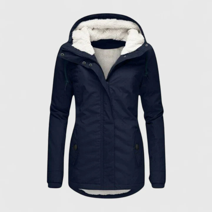 Rhea Women’s Winter Jacket – Quilted, Water-Resistant Outerwear