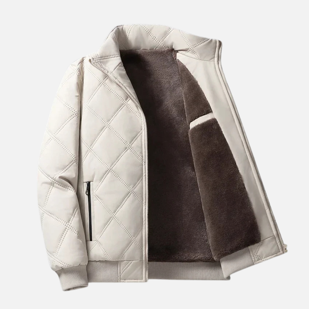 Kensington Men’s Quilted Jacket – Warm Casual Outerwear with Soft Lining