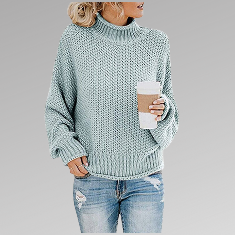 Julie Relaxed Knit Sweater – Premium Soft-Knit Pullover