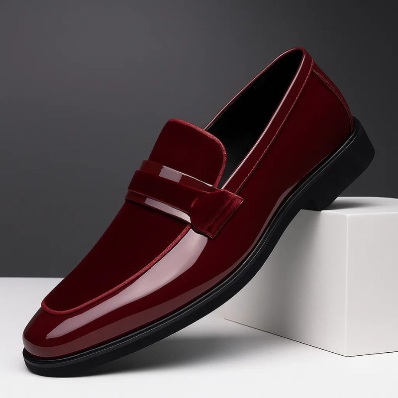 Federico Men’s Suede Leather Penny Loafers
