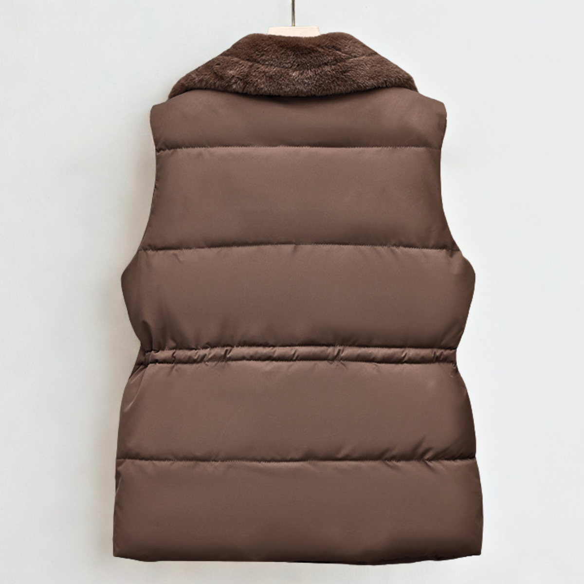 Lucia Women’s Fleece Vest – Plush Sherpa Collar & Adjustable Fit