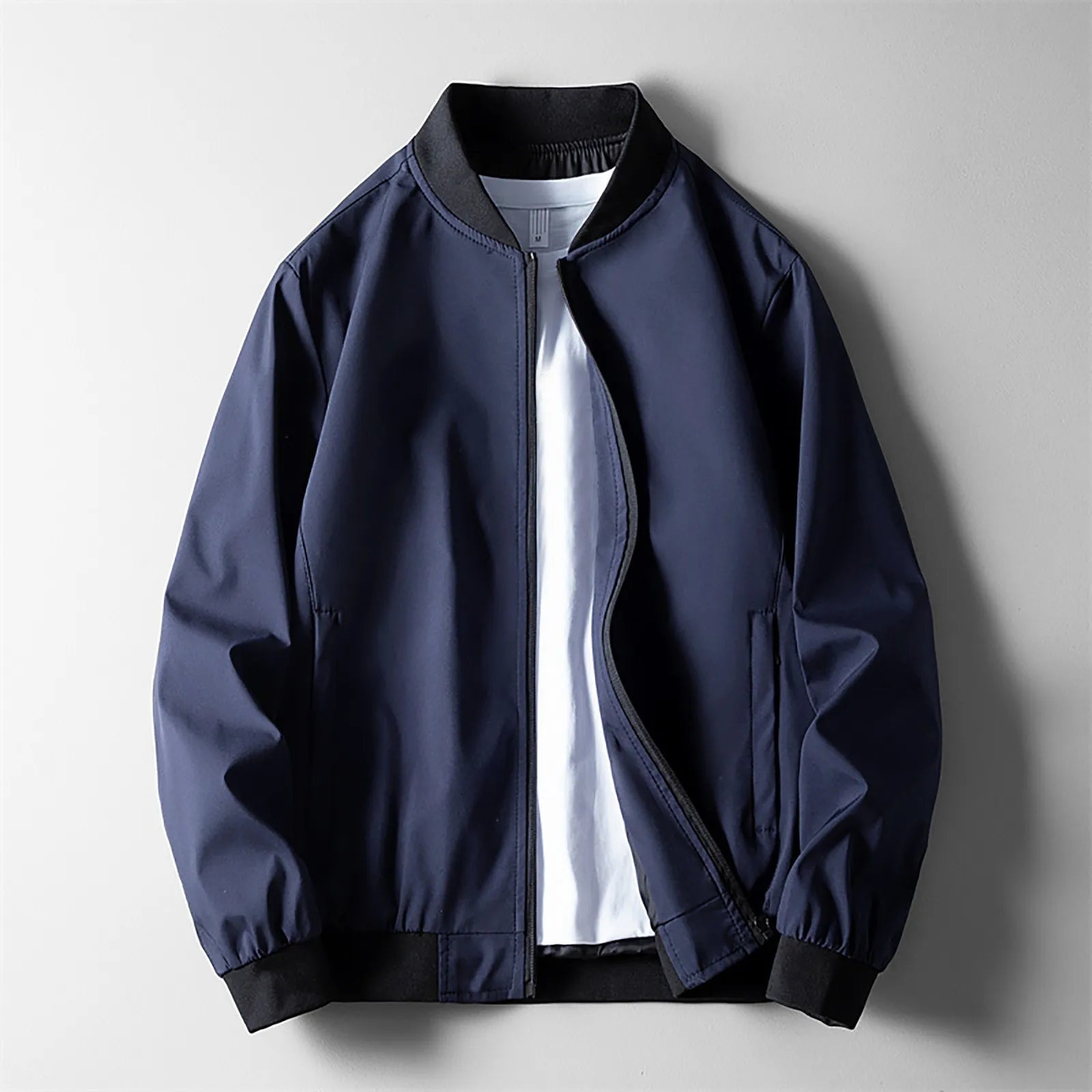 Calder Men’s Bomber Jacket – Lightweight Wind-Resistant Softshell Jacket